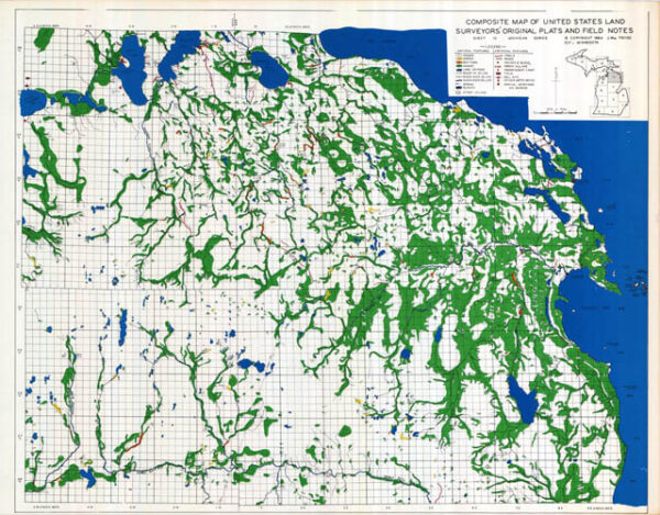 Michigan Historical Map