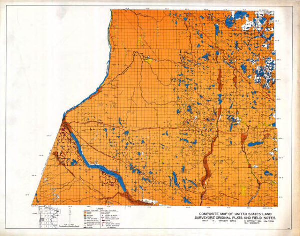 Minnesota historical map